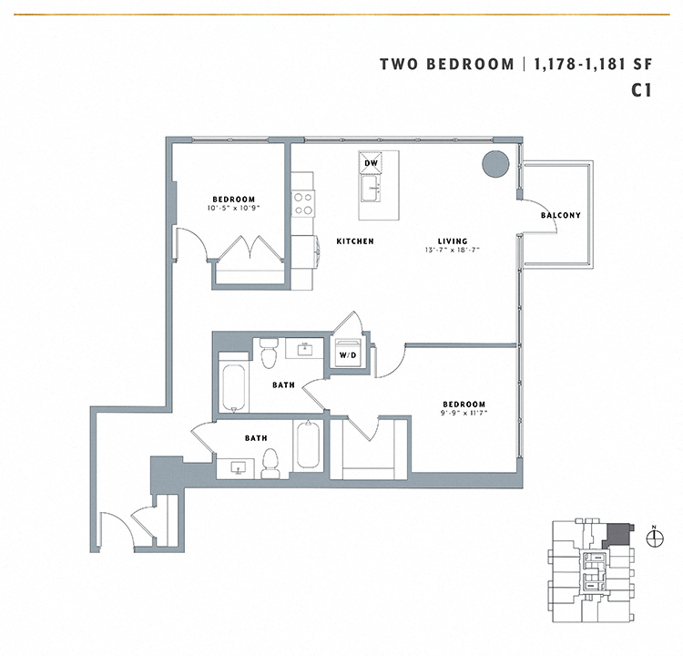 Two Bedroom C1 Hallasan